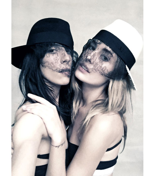 Капсульная коллекция шляп Maison Michel от Карла Лагерфельда (фото 2)