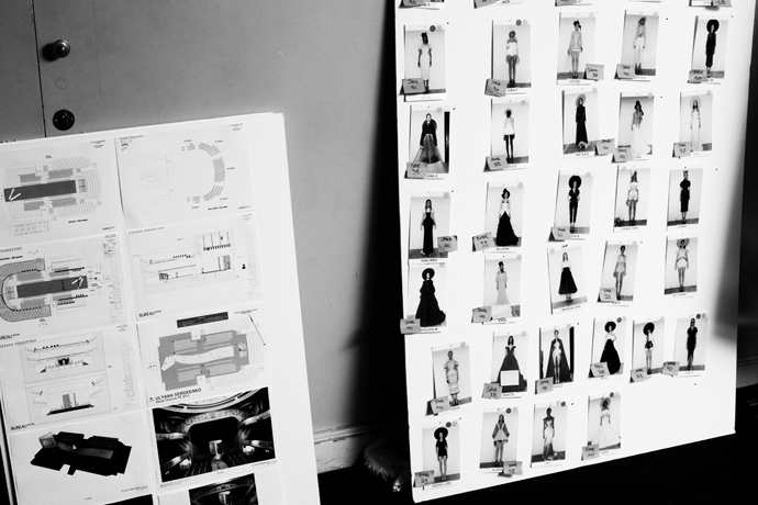 Backstage показа Ulyana Sergeenko в Париже (фото 25)