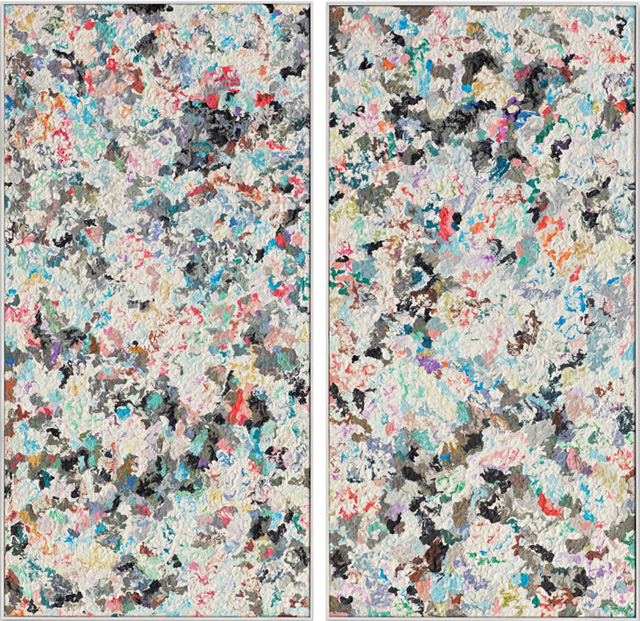 Дэн Рис. Без названия (диптих), 2011 Дэн Рис. Без названия (диптих), 2011