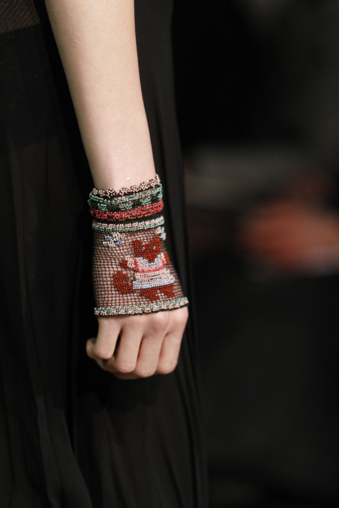 Backstage показа Ulyana Sergeenko в Париже (фото 37)