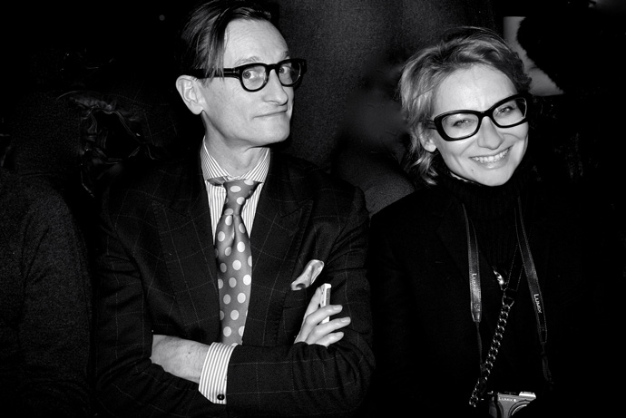 Гости показа Armani Privé в объектие Германа Ларкина (фото 12)