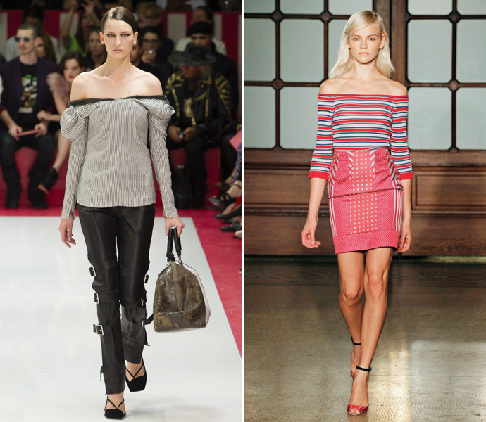 Спущенные плечи: Acne и Philosophy di Alberta Ferretti