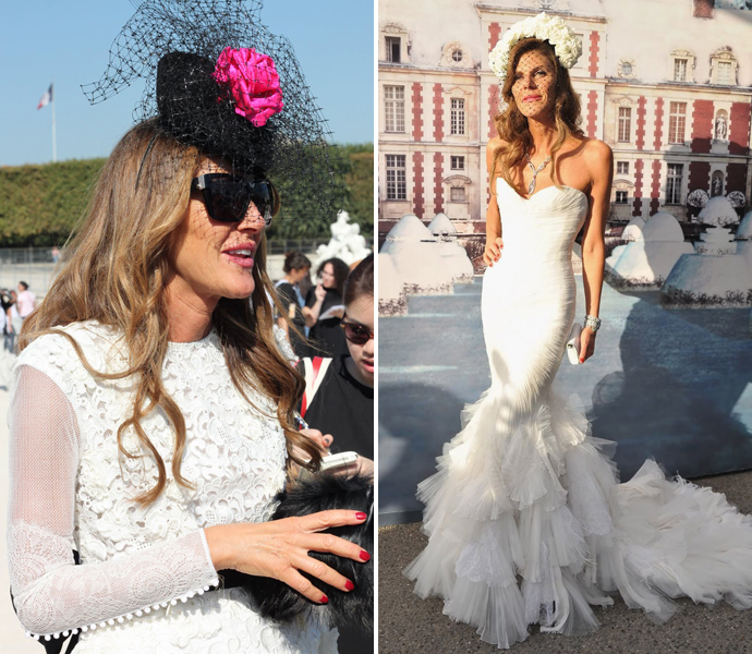 Тренд: цветочные ободки и венки (фото 8)