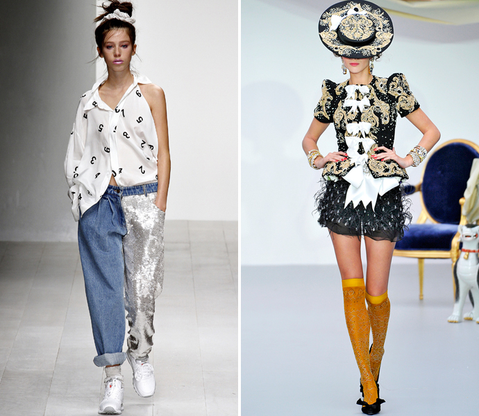 Ashish и Meadham Kirchhoff весна-лето 2013