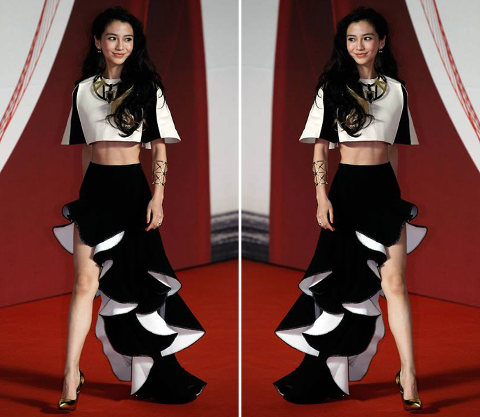 Анджела Бейби на вручении наград Mnet Asian Music Awards