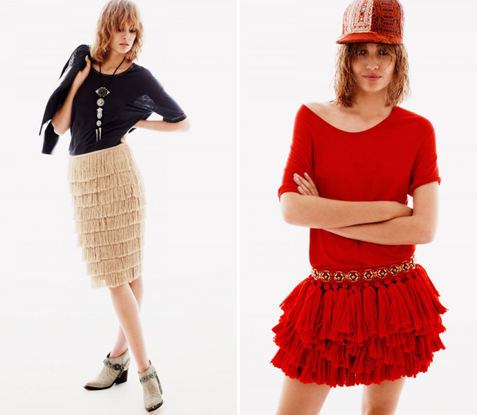 Бахрома H&M весна-лето 2013