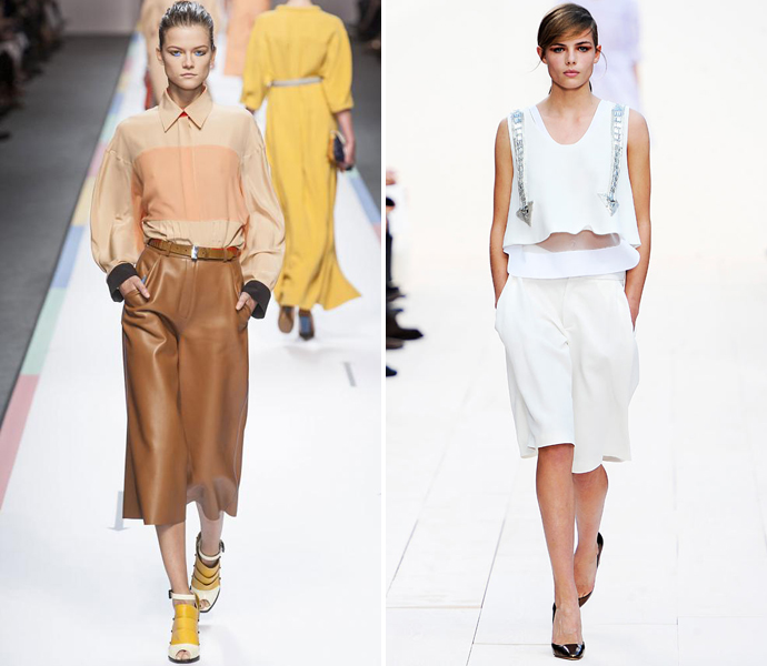 Бермуды: Fendi и Chloe