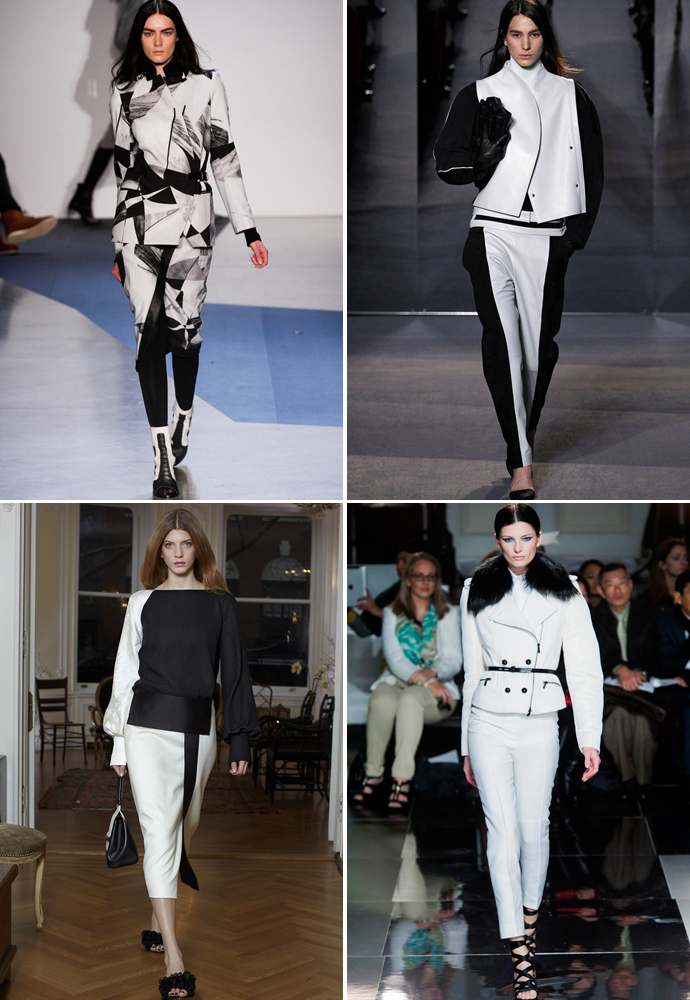 Черно-белые наряды Черно-белые наряды