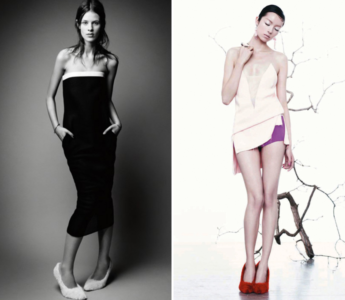 Туфли Celine в Interview и Vogue China Туфли Celine в Interview и Vogue China