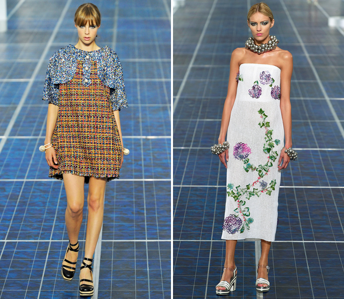 Показ Chanel весна-лето 2013 Показ Chanel весна-лето 2013