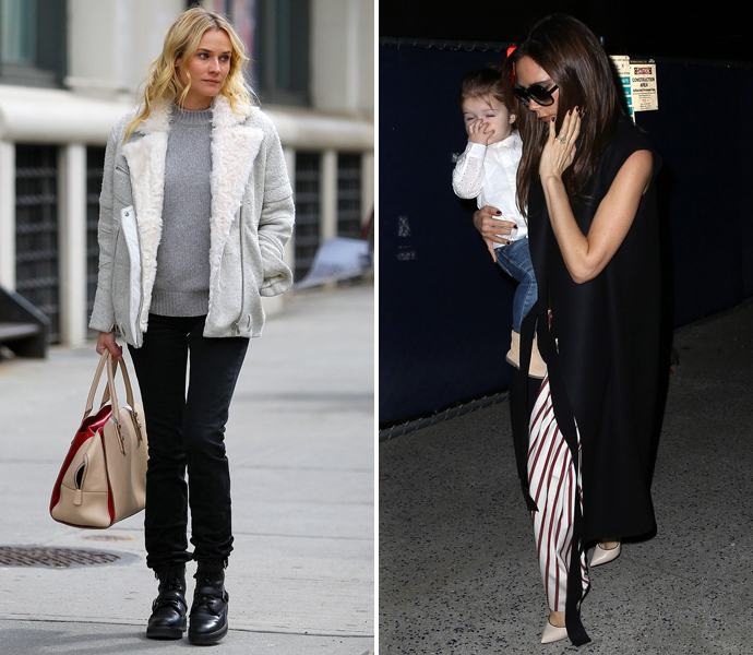 Диана Крюгер и Виктория Бекхэм