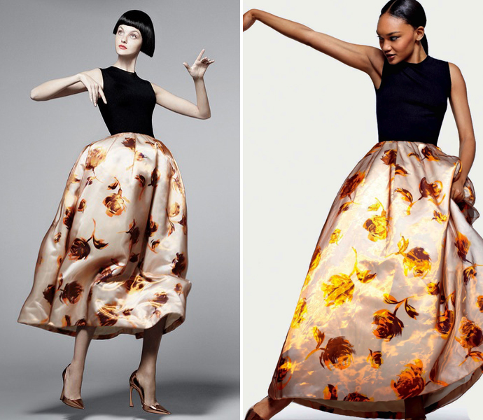 Vogue US и Elle Italia Vogue US и Elle Italia