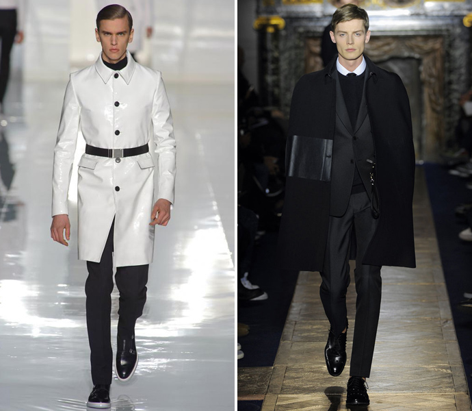 Dior Homme и Valentino осень-зима 2013/14