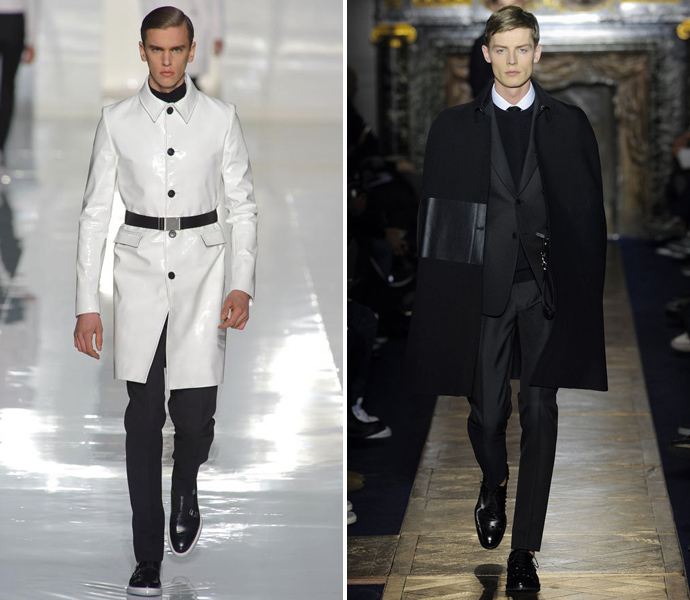 Dior Homme и Valentino осень-зима 2013/14 Dior Homme и Valentino осень-зима 2013/14