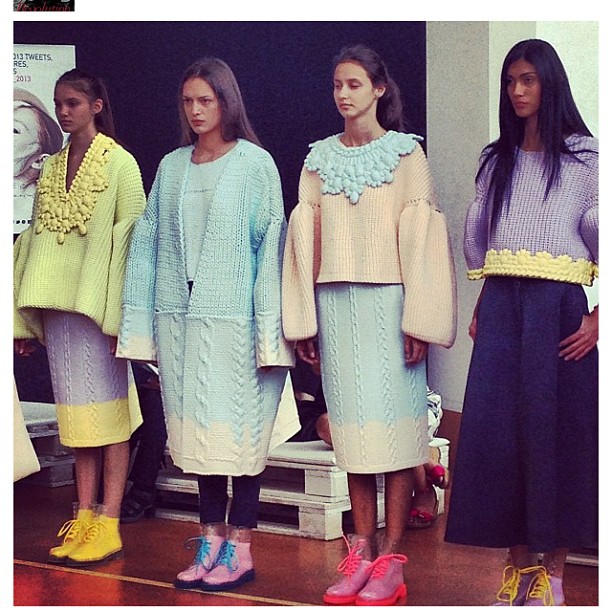 Эвелина Хромченко на конкурсе молодых дизайнеров ITS 2013 (@evelinakhromtchenko) Эвелина Хромченко на конкурсе молодых дизайнеров ITS 2013 (@evelinakhromtchenko)