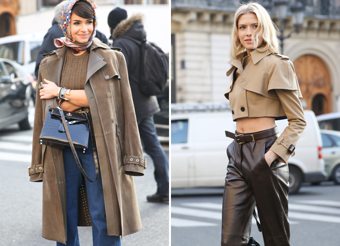 Мира Дума и Лена Перминова в Salvatore Ferragamo