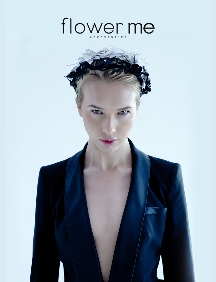 Тренд: цветочные ободки и венки (фото 12)