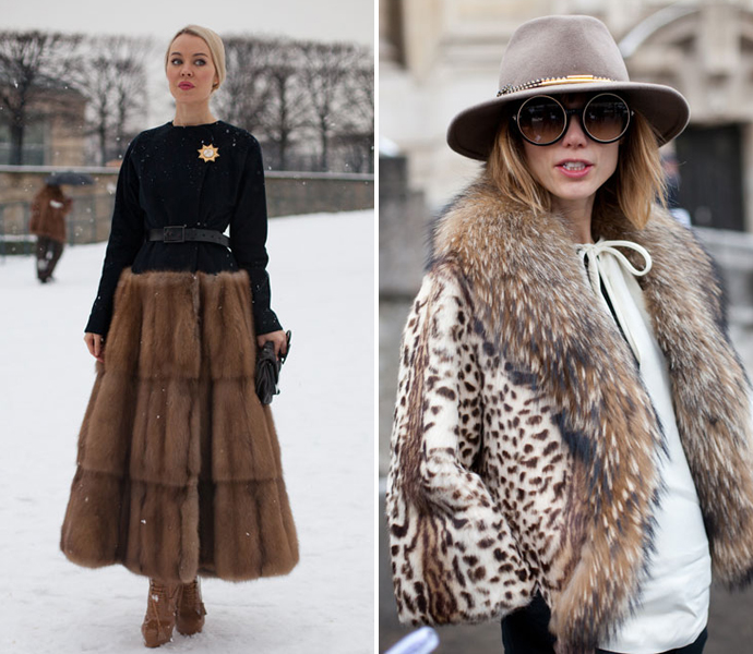 Streetstyle: Ульяна Сергеенко и Аня Зюрова