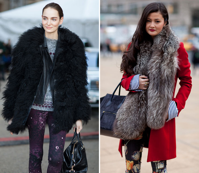 Streetstyle, зима 2013