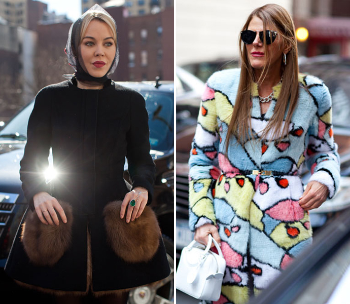 Streetstyle, зима 2013