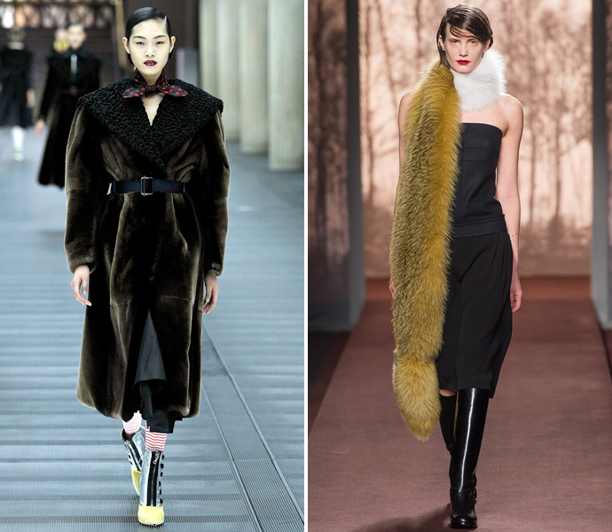 Miu Miu и Marni осень-зима 2013/14