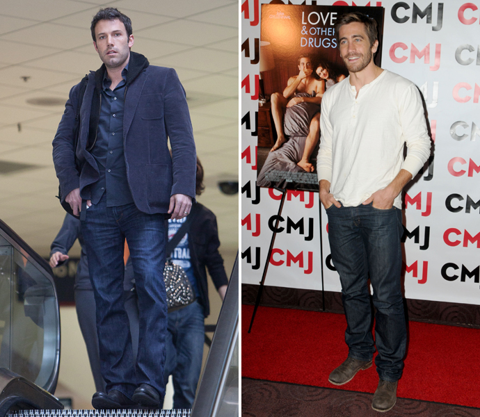 Бен Аффлек и Джейк Джилленхол в J Brand