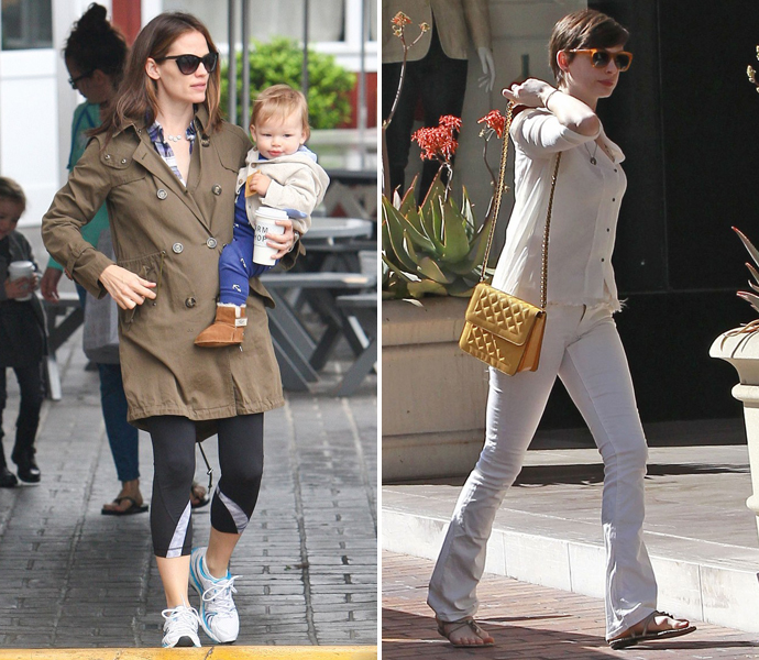 Дженнифер Гарнер и Энн Хэтэуэй