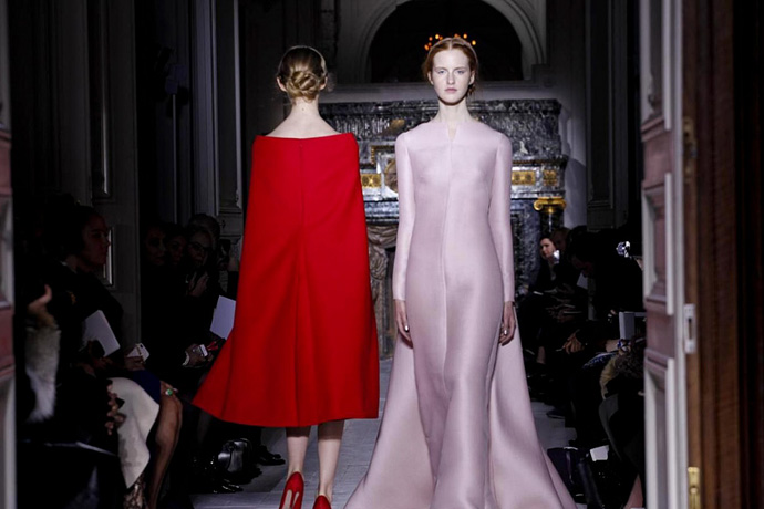 Неделя высокой моды в Париже: Valentino (фото 1)
