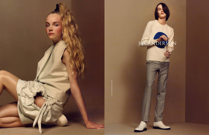 Кампания J.W.Anderson осень-зима 2013/14 Кампания J.W.Anderson осень-зима 2013/14