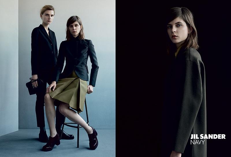 Осенне-зимняя кампания Jil Sander Navy (фото 2)