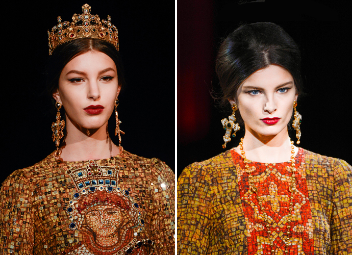 Короны Dolce&Gabbana AW13