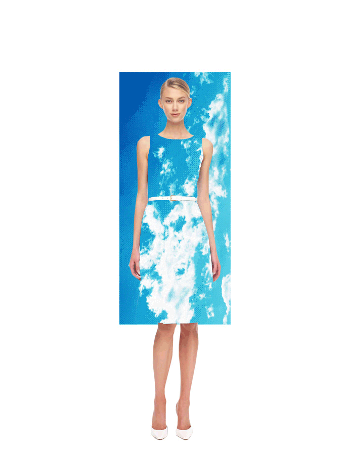 Тенденция: небо, море, облака (фото 8)