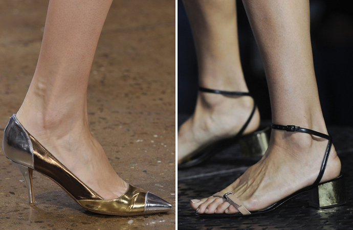 Туфли Peter Som и Lanvin весна-лето 2013