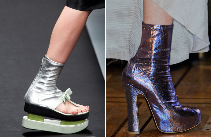 Туфли Prada и Vivienne Westwod весна-лето 2013