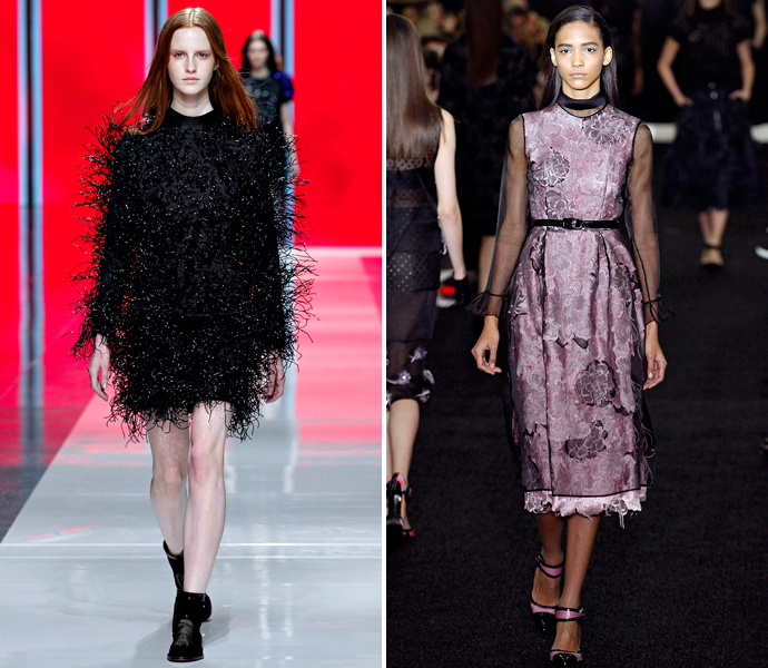 Christopher Kane и Erdem осень-зима 2013/14