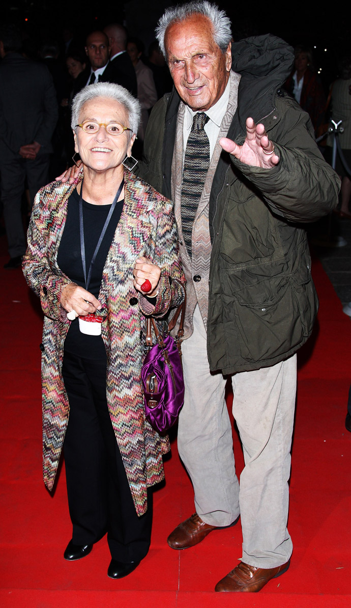 Оттавио и Розита Миссони, 2008