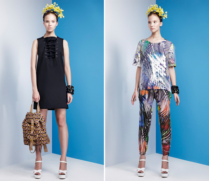 Тренд: цветочные ободки и венки (фото 13)