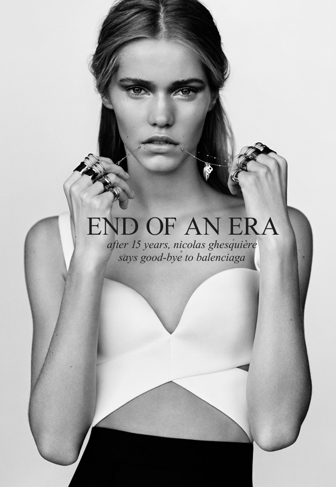 Украшения Balenciaga весна-лето 2013