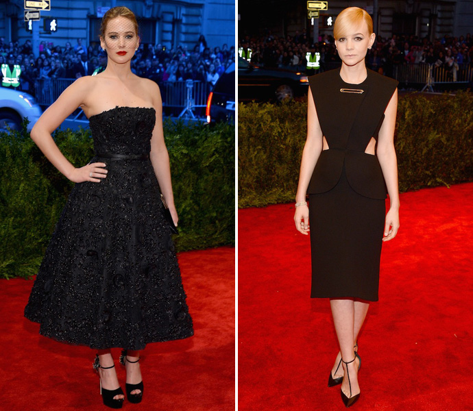 Дженнифер Лоуренс в Dior и Кэри Маллиган в Balenciaga