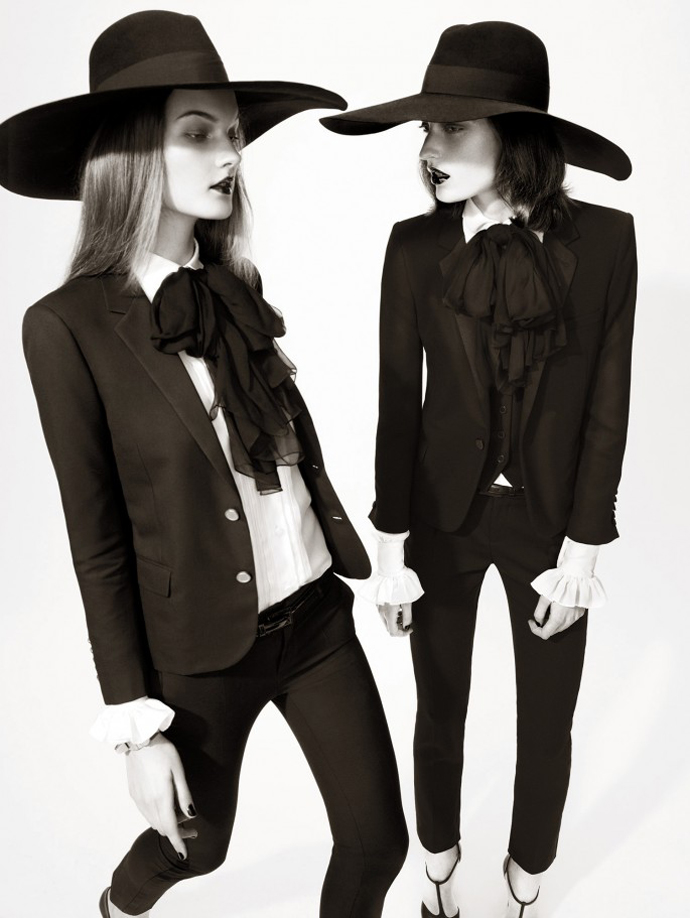 Знаковые вещи весны: шляпы Saint Laurent (фото 14)