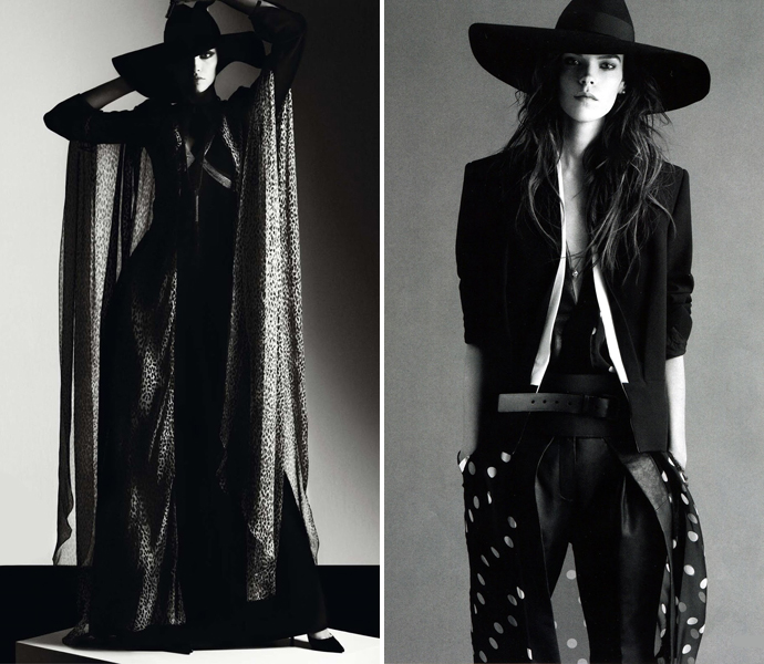 Знаковые вещи весны: шляпы Saint Laurent (фото 16)