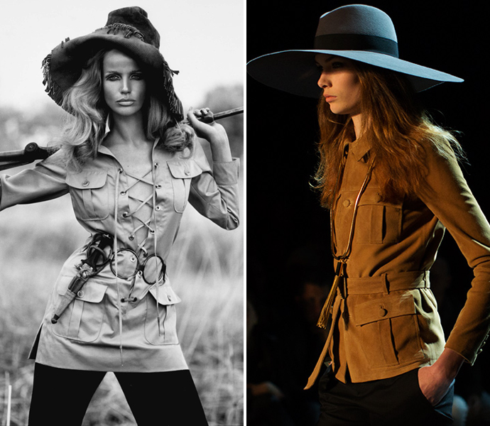 Знаковые вещи весны: шляпы Saint Laurent (фото 5)