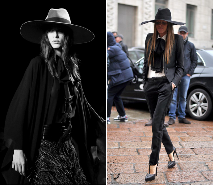 Знаковые вещи весны: шляпы Saint Laurent (фото 2)