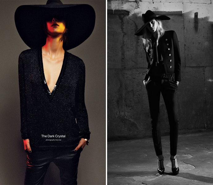 Знаковые вещи весны: шляпы Saint Laurent (фото 19)