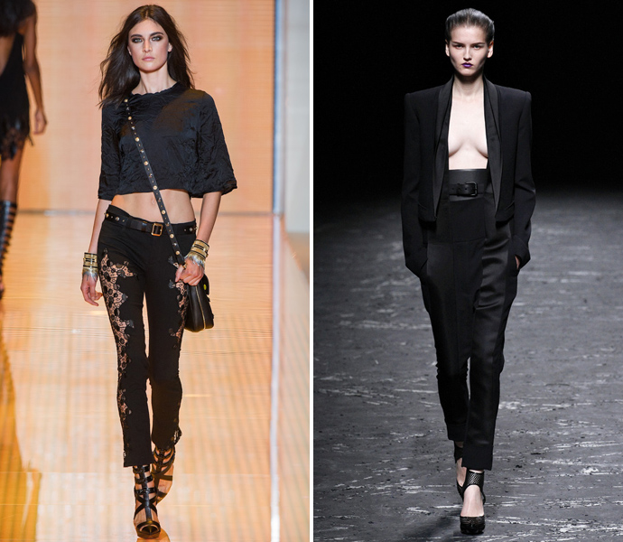 Versace и Haider Ackermann весна-лето 2013