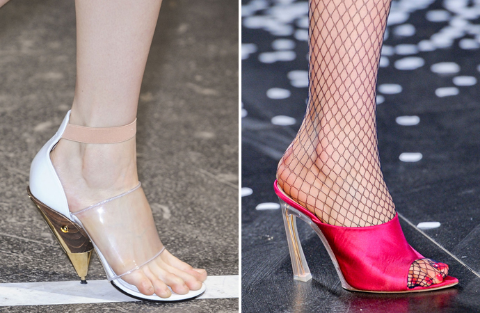 Босоножки Givenchy и Nina Ricci