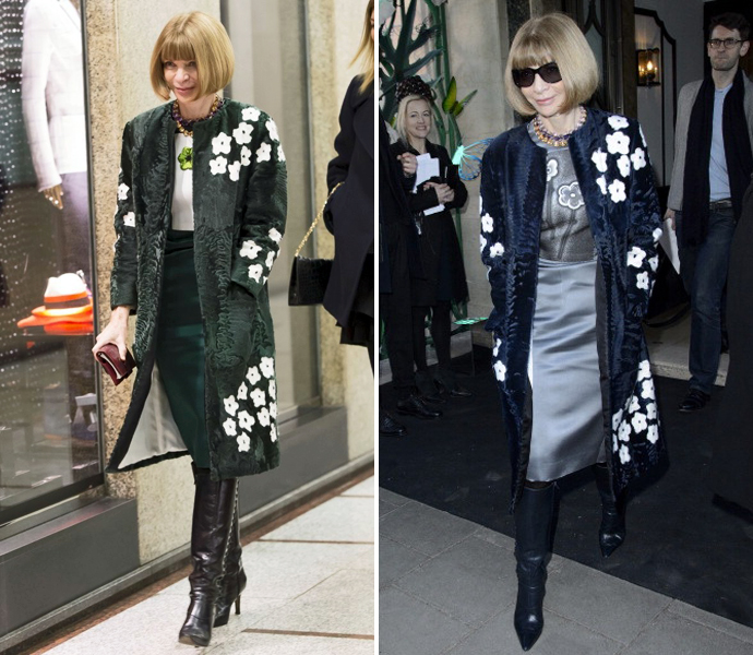 Анна Винтур в Prada весна-лето 2013