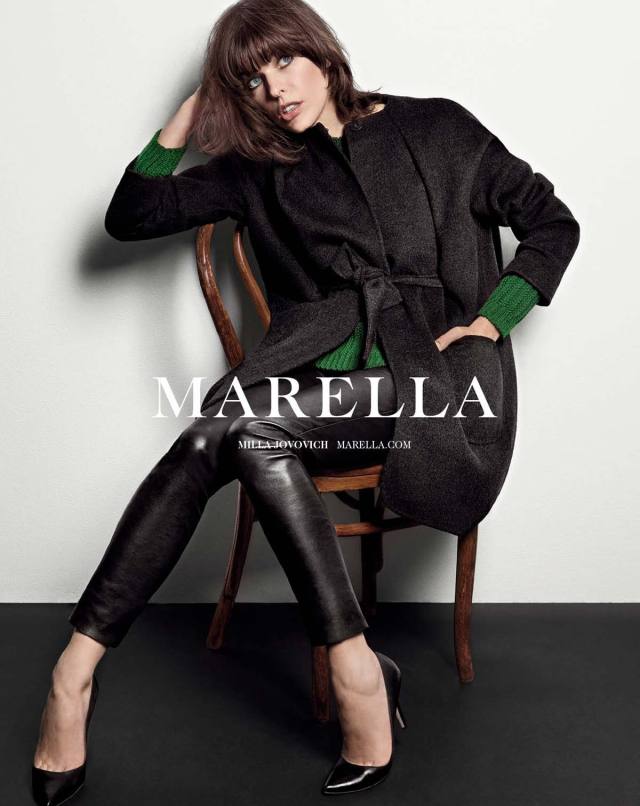 Милла Йовович в осенне-зимней кампании Marella (фото 3)