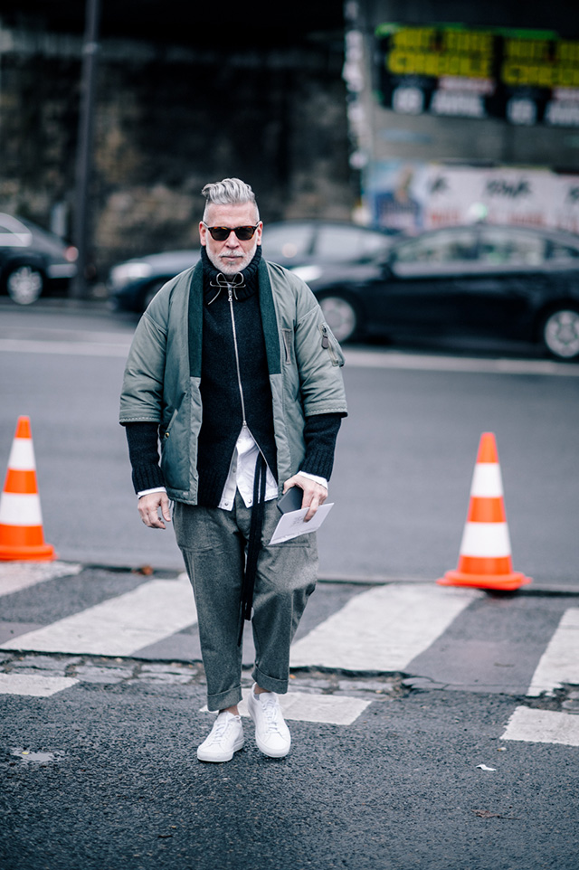 Неделя мужской моды в Париже, осень-зима 2016: street style. Часть 2 (фото 1)