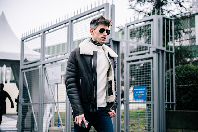 Неделя мужской моды в Париже, осень-зима 2016: street style. Часть 2 (фото 6)